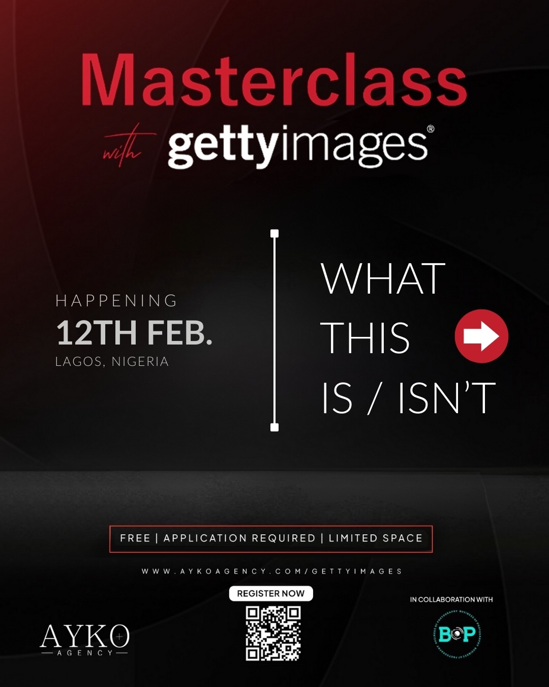 AYKO x Getty Images Masterclass