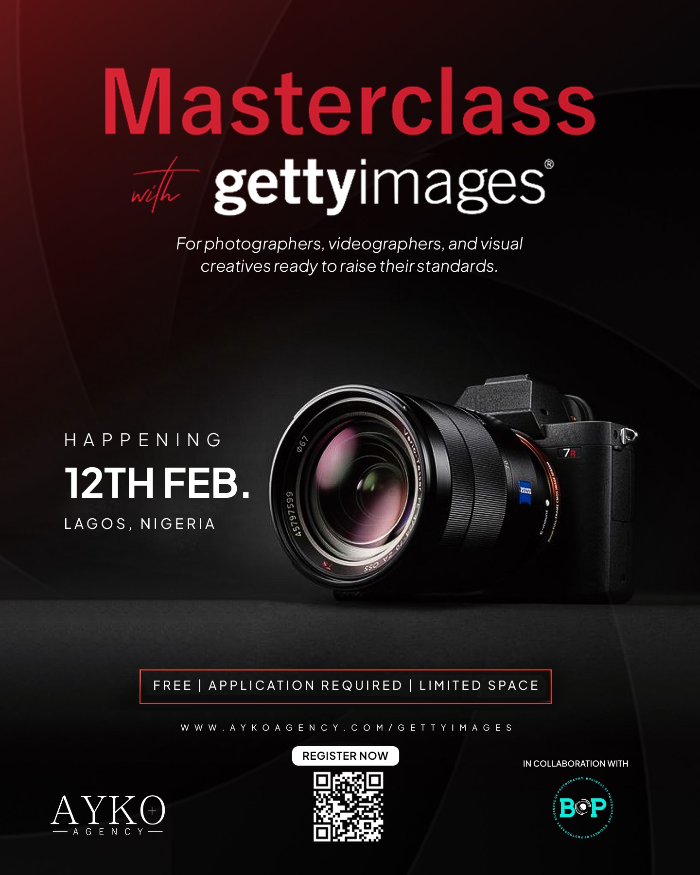 AYKO x Getty Images Masterclass