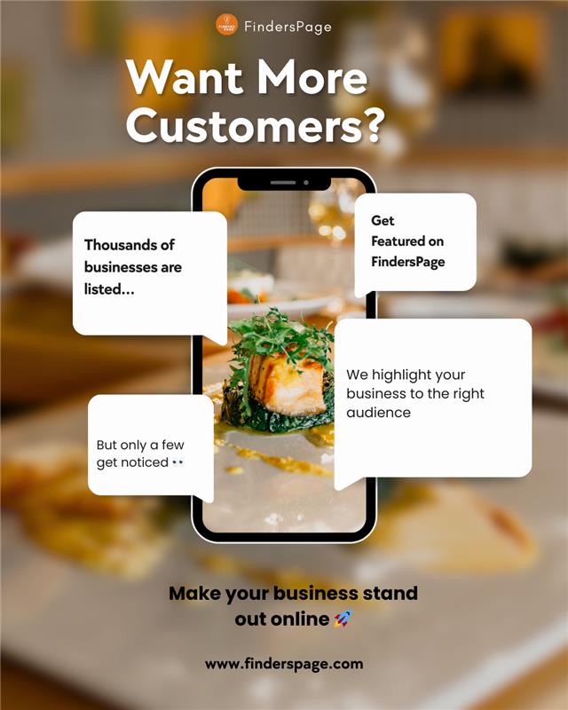 How FindersPage Helps Restaurants Get More Customers thumbnail