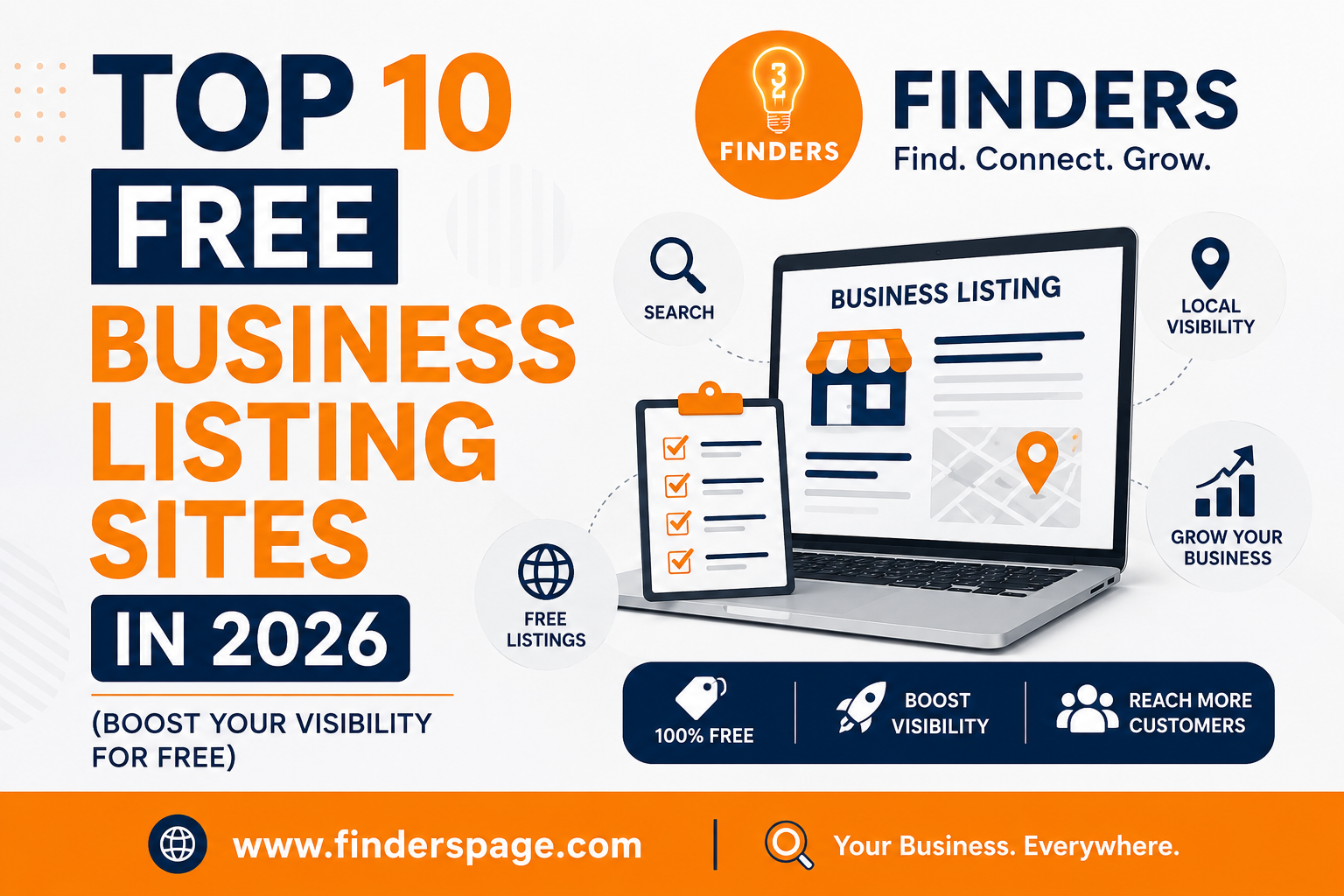Top 10 Free Business Listing Sites in 2026 (Boost Your Visibility for Free) thumbnail